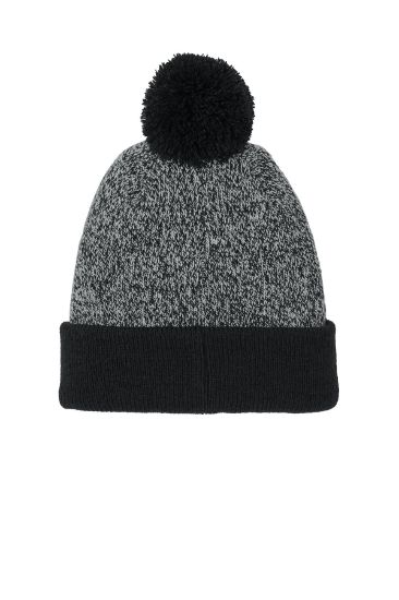 Picture of Sport-Tek Halftime Heather Pom Beanie STC68
