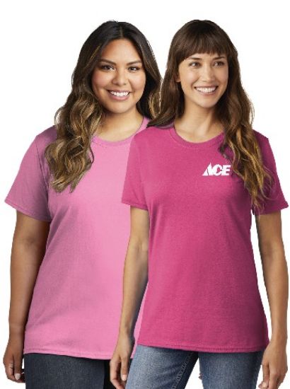 Picture of PINK Collection Ladies Tee -Pink-L54