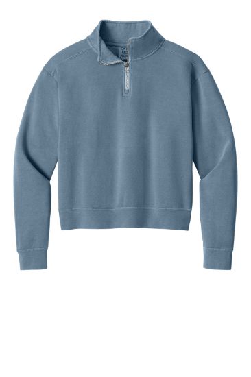 Picture of Comfort Colors Women's Mid-Length 1/4-Zip Sweatshirt 1580L