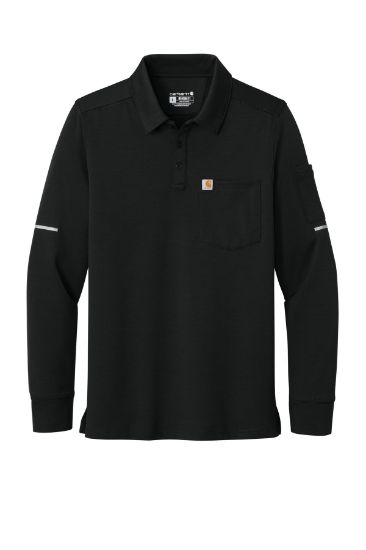 Picture of Carhartt FLD & RSCU Long Sleeve Polo CTC16129